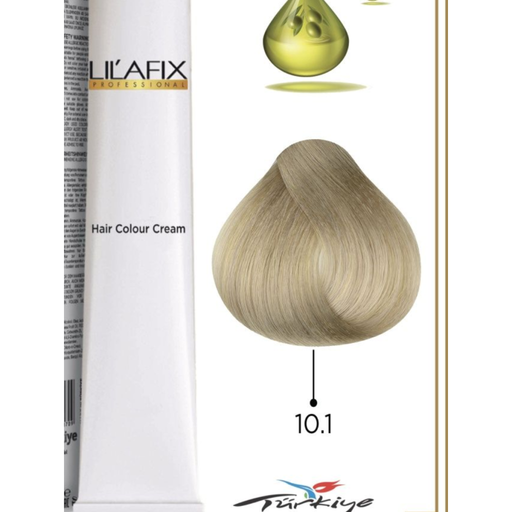 Стойкая крем-краска для волос Cream Color 100мл: 101 Экстрасветлый пепельный блондин